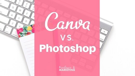 Canva vs. photoshop: battle of the giants